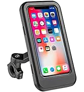 ROCKBROS Bike Phone Mount Waterproof Phone Holder 360° Rotatable Adjustable Motorcycle Phone Moun...