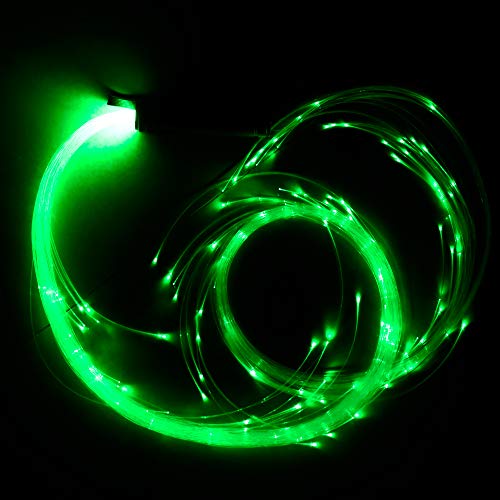 Fibra óptica Whip Huaxi látigo LED multicolor para espectáculos visuales 7