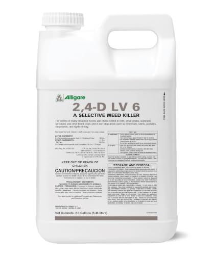 Alligare 2,4-D LV6 Selective Weed Killer Concentrate