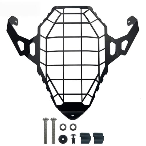Grille protection phare V-STROM 800 DE finition aluminium usiné