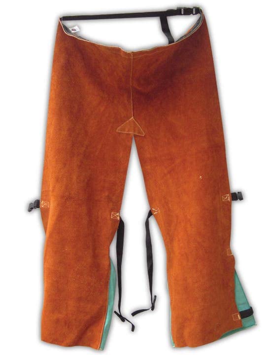 Best Deal Cheap 🛒 Magid Glove & Safety 1041T38KVE Split Leather Chaps with Enclosed Green Sateen Calves, 24 x 38 Creative Product Magid Glove & Safety 1041T38KVE Split Leather Chaps with Enclosed Green Sateen Calves, 24 x 38