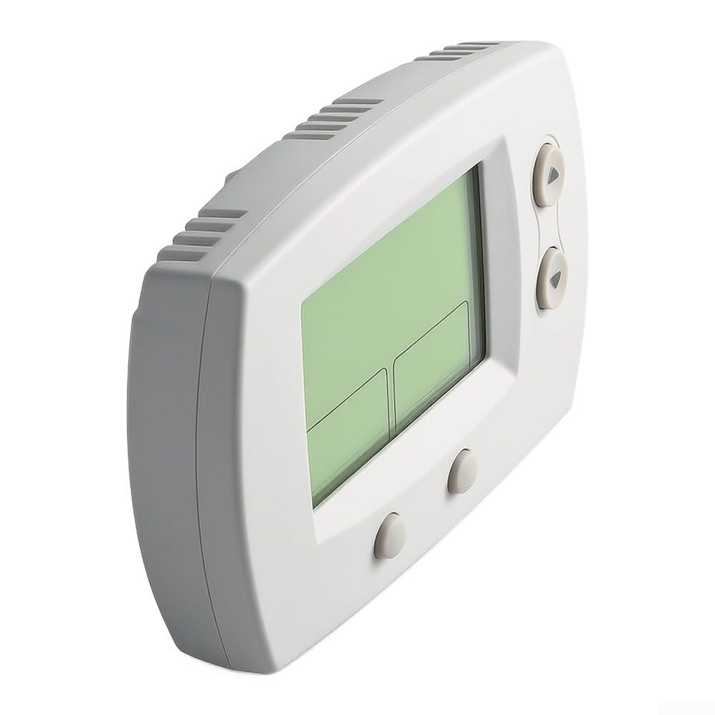 Termostato digital con cable, termostato no programable con gran pantalla retroiluminada para sistemas HVAC que soportan 1 calor y 1 frío