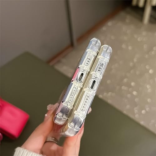 Coque de téléphone à fleurs carrées pour iPhone 11 12 13 14 couverture arrière souple