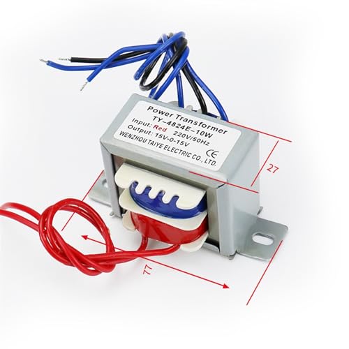 Transformateur audio 10W double entrée 220V AC sortie 24V pour amplificateur