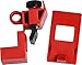 Brady Clamp-On Breaker Lockout for 120/277V - 65396,Red