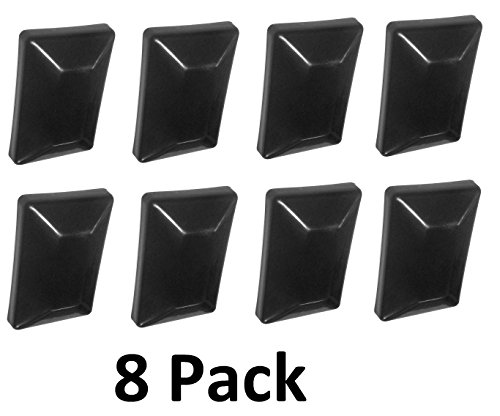 image for JSP Manufacturing Fence Post Plastic Black Cap 4x6 (3 5/8