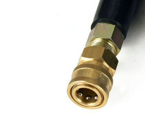 Raptor Blast 4000 Psi X 3/8" X 100' Single Wire Black Pressure Washer Hose With Couplers #TOP1