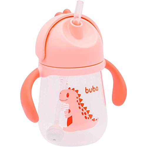 Buba Copo Dino Com Alça Rosa Rosa
