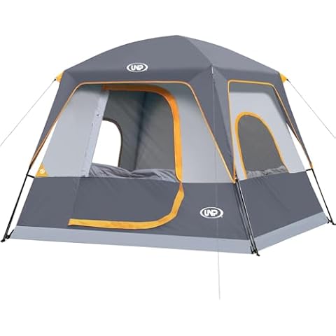 UNP 4-Person Waterproof Camping Tent Cover