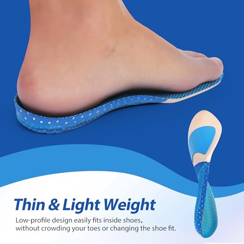 Plantillas de Gel para Caminar y Estar de Pie - Azul miniatura 4