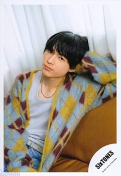 Amazon.co.jp: Six TONES 公式 生 写真（松村北斗）ST00633 : おもちゃ