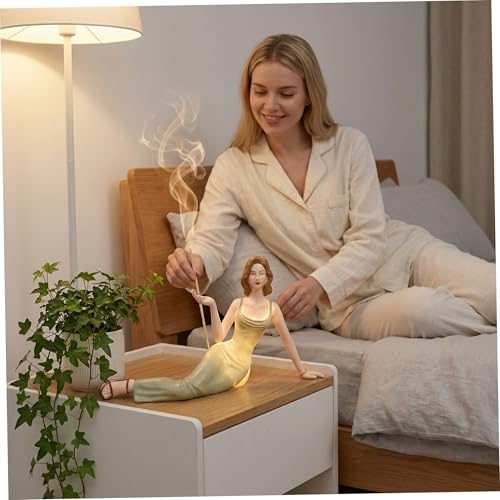 Support diffuseur d'arôme résine pour brûler l'encens sans résidu table - 3
