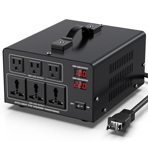 Amazon.co.jp: JARXIOKE 3000W 変圧器 アップトランス ダウントランス