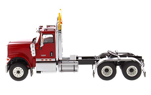 International HX520 Day Cab Tandem Tractor Red 1/50 Diecast Model by Diecast Masters 71002