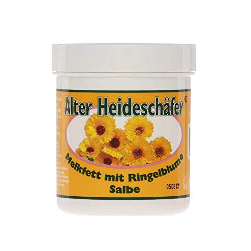 Preisvergleich Produktbild Alter Heideschäfer® Melkfett mit Ringelblume Salbe Hautschutz Hautpflege, 100 ml
