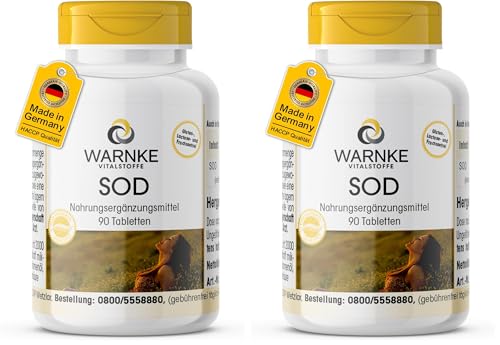 SOD 2000 F.I.P. Superoxyde Dismutase - L'excellence de la qualité des pharmacies allemandes