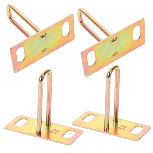 Ganchos de bloqueo metal dorado accesorio asiento scooter eléctrico
