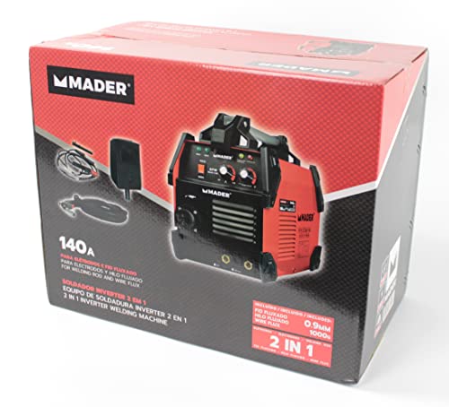 Soldador inverter 3 en 1 multiunión MIG MMA 140A de regulación precisa 5