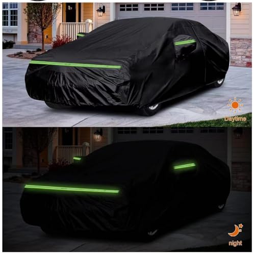 Funda coches exterior impermeable para Renault Latitude aparcado bajo el sol de verano 3