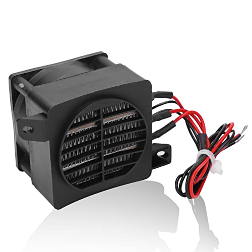 Riscaldatore 220 V 300 W con ventilatore elemento riscaldante con ventola riscaldamento elettrico in ceramica, termostato, riscaldamento ad aria per K¨¹che, Haushalt & Wohnen