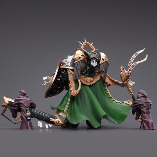 JOYTOY Warhammer 40K 1/18 Dark Angels Primarch Lion ElJonson Action Figure, 7.08 Inch Collectible Model for Unisex, Men, Christmas, Birthday Gifts, — view 4