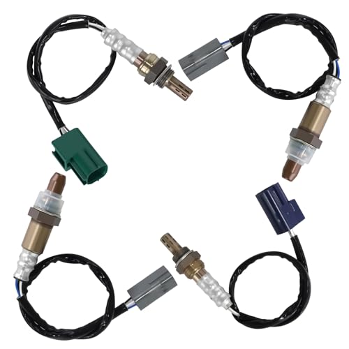 4 Piezas Sensor de Oxígeno Compatible Nissan 2011-2012