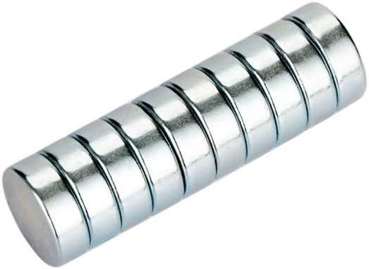 小型円形ネオジム磁石 希土類冷蔵庫用マグネット(15x5mm(50pcs))