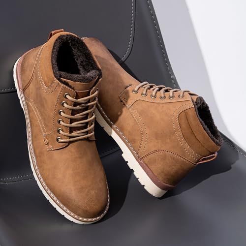 Image of Vostey Men's Boots Hiking Boots Casual Boots for Men