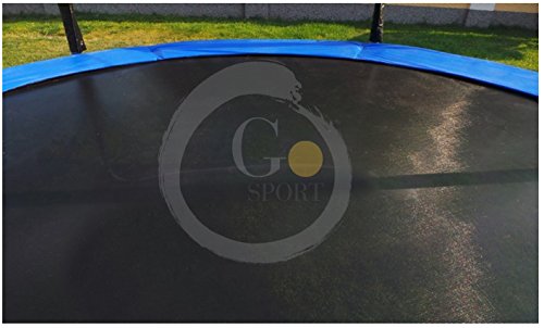 Gojump Trampoline avec filet de sécurité et échelle - Tapis de saut idéal pour activité sportive, à l'extérieur ou en jardin – Image 3