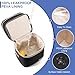 BABEYER Breastmilk Cooler Bag with Ice Pack Fits 6 Baby Bottles Up to 9 Ounce, Double Deck Leak-Proof Baby Bottles Bag with Shoulder Strap for Nursing & Working Mom, Black