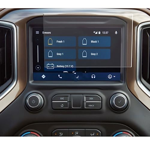Verre trempé autoradio Chevy Silverado 2021 film protecteur écran