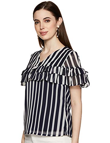 Image of Rare Women's Striped Regular Fit Blouse