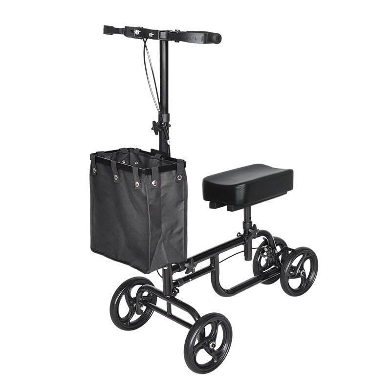 Déambulateur de genou orientable pour remplacer les béquilles douloureuses