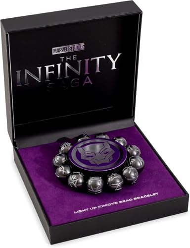 Marvel Studios Black Panther Light-Up Kimoyo Beads Bracelet Prop Replica | Officially Licensed Collectible3