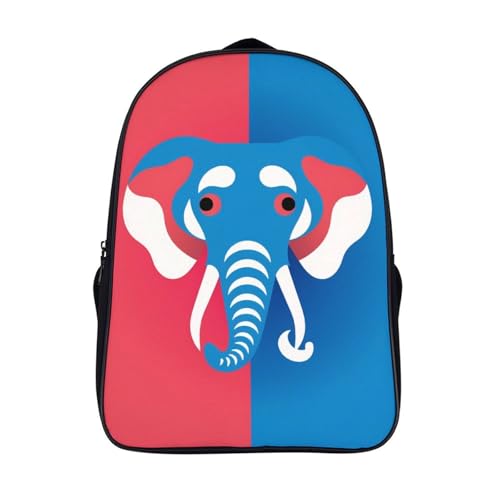 Mochila escolar impermeable de elefante que evita que los libros de primaria se mojen al llover