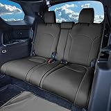 FH Group Custom Fit Seat Covers Compatible with 2023-2025 Honda Pilot, 7 Seater...