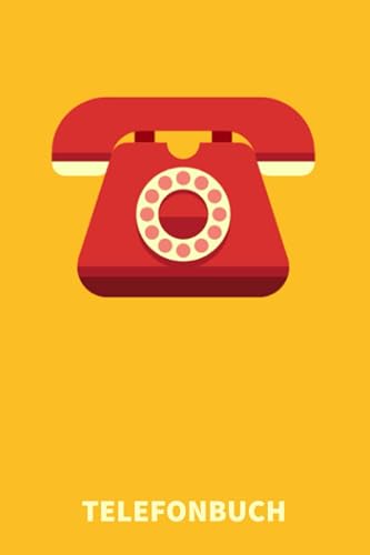 Telefonbuch für Senioren: Telefon- und Adressbuch mit großer Schrift für Rentner - Großdruck Kontaktbuch