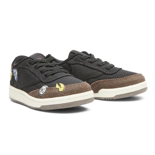 Reebok Unisex Child Harry Potter Club C Sneaker, Night Black/Terrace Brown/Alabaster, Infant Size 92