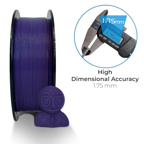 Image of NFIL3D Premium HS PLA+ Purple Orchid - 3D Printing Filament | Compatible with All 3D Printers | 1.75mm | 1Kg Nett Weight