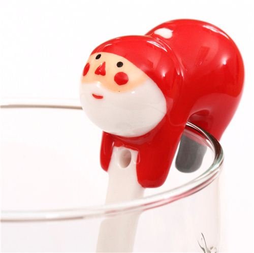 Decole Pupazzetto Kawaii in Ceramica con Babbo