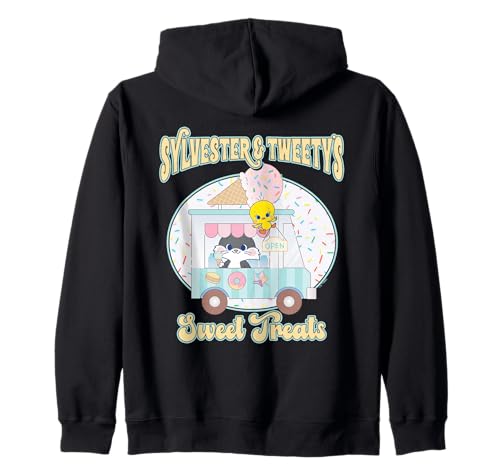 Image of Looney Tunes Gokko Slyvester and Tweety's Sweet Treats Zip Hoodie