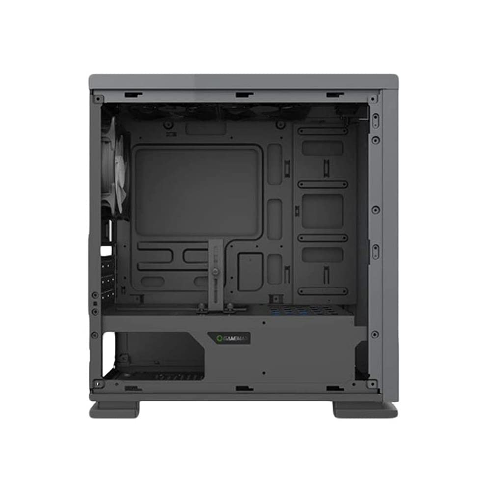 GAMEMAX H605-TR Dark Ranger Case Mini Micro Tower 0.6MM SPCC con Ventol Rainbow 3*USB3.0/2.0 Pannello Laterale in Vetro Temperato (AxPxL: 410x375x190 mm)