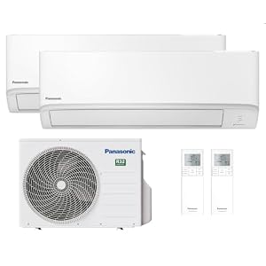 Panasonic Dual Split Klimagerät TZ 9000+9000 BTU Wi-Fi Nanoe X
