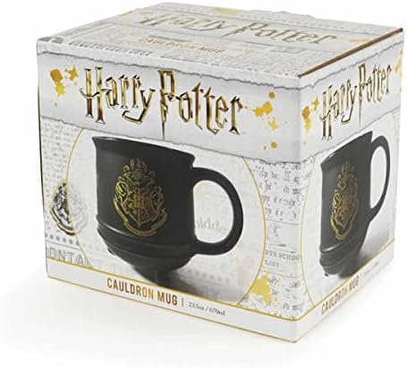Pyramid International Harry Potter 3D Hogwarts Crest Ceramic Cauldron Mug in Presentation Box - Official Merchandise image 5