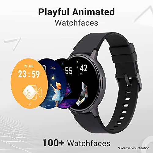 Fastrack-New-Reflex-PlayAMOLED-Display100-Watchfacesin-Built-Games24x7-HRMBP-MonitorSpO2Sleep-Monitor25-Sports-ModesCustom-Watchface7-Day-BatteryCamera-Music-ControlIP68