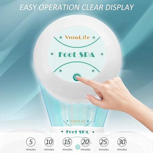 Máquina portátil de spa detox para pies con masaje miniatura 3