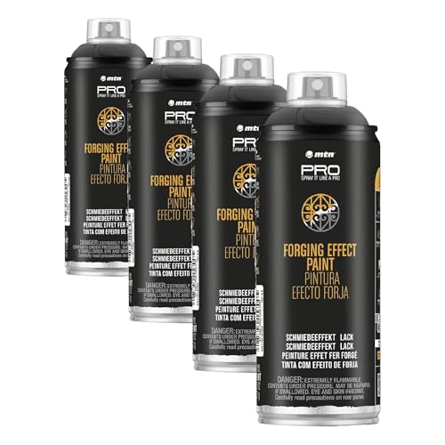 Spray Negro Forja MTN PRO para Renovar las Barandillas y Rejas del Jardín Exterior 2