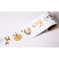 Bordi Adesivi Decorativi Per Pareti Dostear | Striscia Greca Foglie Verdi 10x1000cm - Foto 10