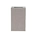Household Essentials Small Drop Front Shoe Box 2 Pack, Shoe Organizer with Clear Front Panel, Sturdy with Soft Poly-Blended Linen, Gray