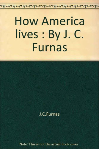 How America Lives B00183I0V4 Book Cover
